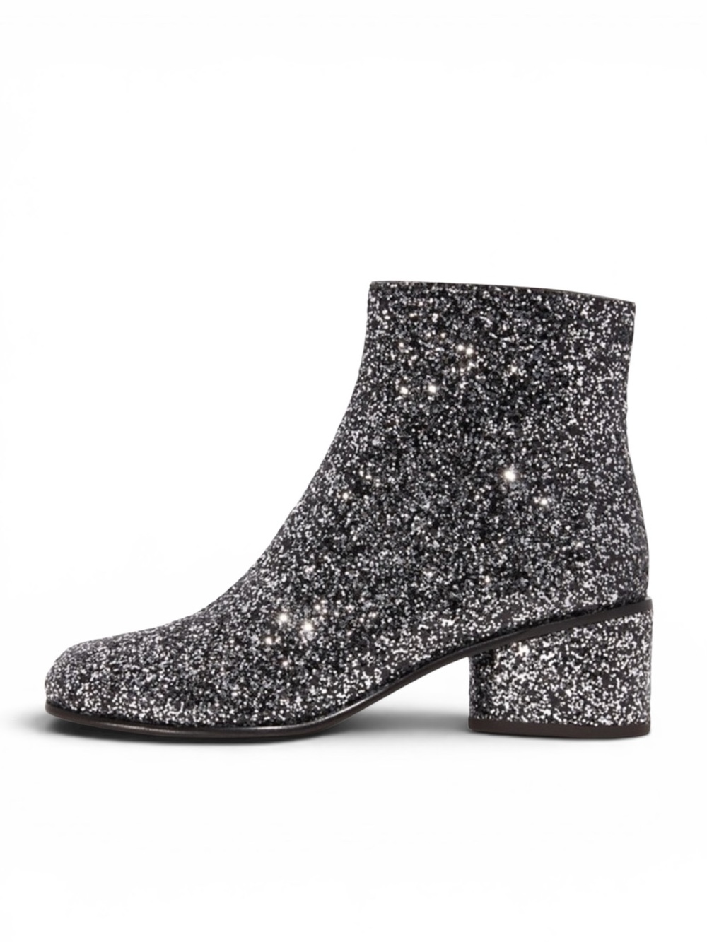 Marc Jacobs Camilla Square Toe Glitter Boots | 38